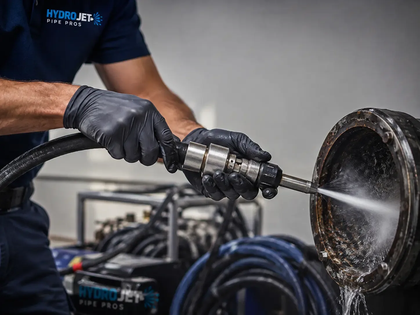 Hydro Jet Pipe Descaling in Granite, CO